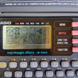Casio My Magic Diary JD-7000