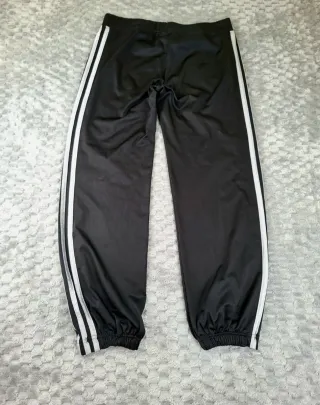 Pantalones Deportivos Negro Botones Unisex