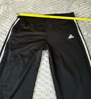 Pantalones Deportivos Negro Botones Unisex