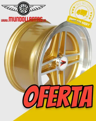 LLANTAS TARGA 13x7 ORO SEAT FIAT