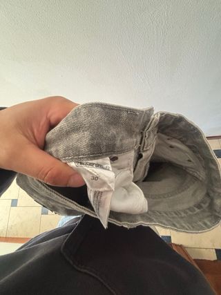 Pantalón Gris con Cruces Chrome Hearts