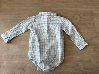 Body camisa Gocco cuadros manga larga