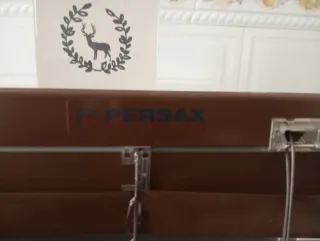 Persiana Veneciana Aluminio Marrón