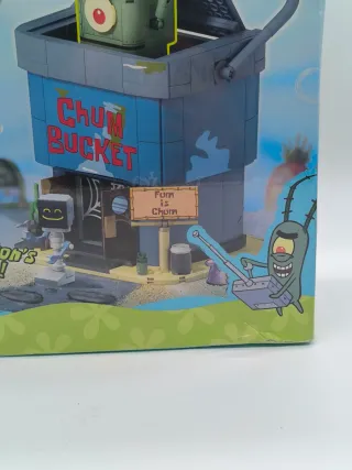 Chum Bucket Bob Esponja Plancton set construcción