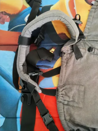 Mochila Portabebés Ergonómica Gris
