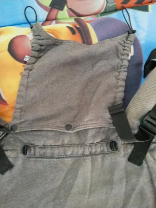 Mochila Portabebés Ergonómica Gris
