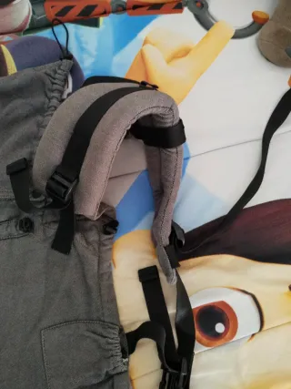 Mochila Portabebés Ergonómica Gris