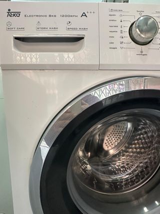 Lavadora Blanca Woolmark