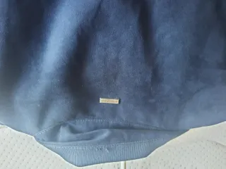 Chaqueta bomber azul hombre