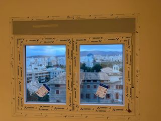 2 Ventanas Cortizo + Persiana + VIDRIO ACUSTICO