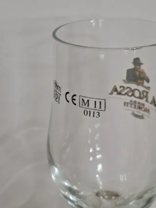 6 Calici Birra Moretti La Rossa Nuovi 0,2cl