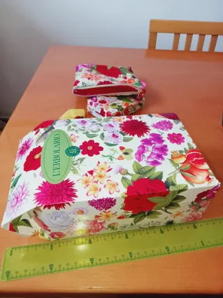 Set L'Erbolario: pochette, buste regalo e fiocco