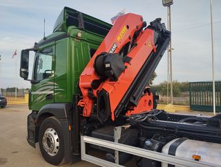 MAN TGS 500--CAMIONES GANCHO CON GRUA