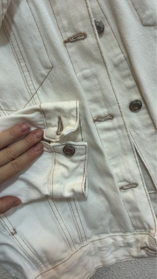 Chaqueta vaquera oversize Zara Talla Única