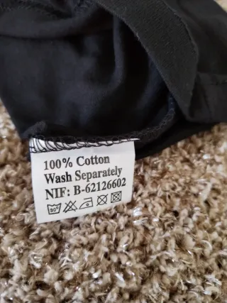 Camiseta Negra Rosa López Firma