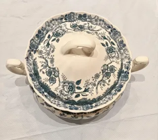 Sopera La Cartuja de Sevilla Azul y Blanca