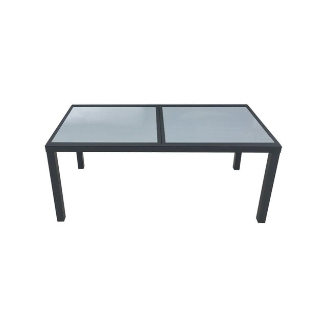 MESA JARDIN EXTENSIBLE FIRENZE 8P GRIS ANTRACITA