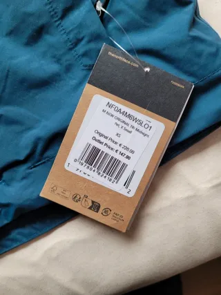 Chaqueta The North Face tri-color azul/negro