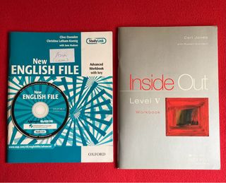 Pack libros Inglés (English File-Inside Out)