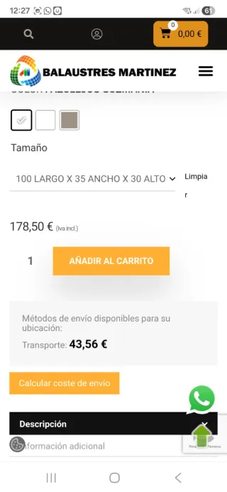 Jardinera de cemento con azulejos decorativos