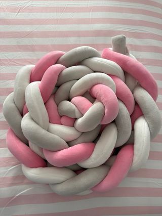 Protector cuna/cama trenza