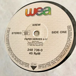 Krew Paper Heroes Maxi Single 12 Vinile