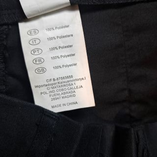 Pantalón de vestir negro clásico