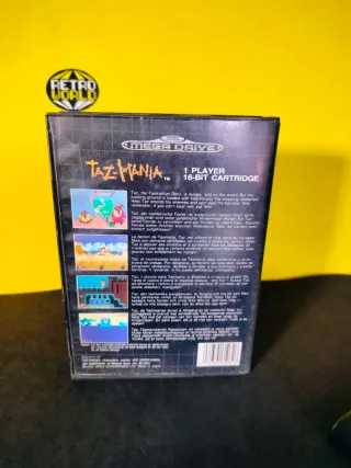 Tazmania Sega Mega Drive Cartucho