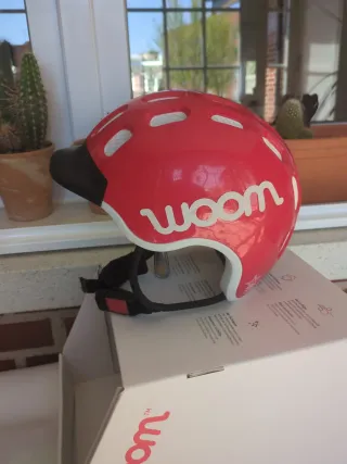 Casco Woom Rojo Talla S (50-53cm)
