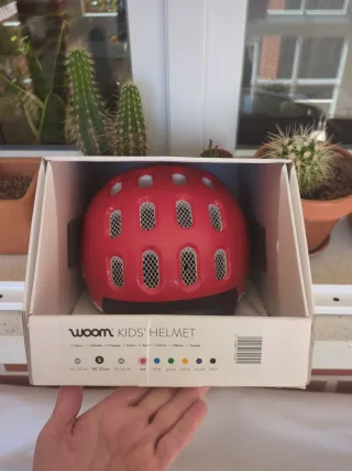 Casco Woom Rojo Talla S (50-53cm)