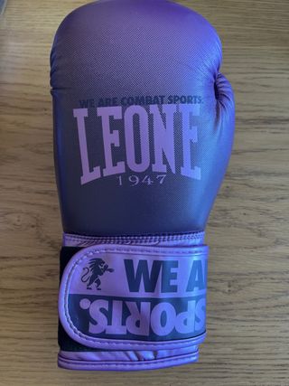 Guantes de boxeo Leone 1947 morados