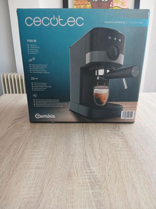 Cafetera Cecotec Power Espresso 20 Negra