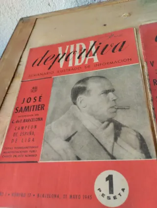 2 Revistas Deportivas Vida 1945