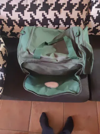 Bolsa de deporte Land Rover verde