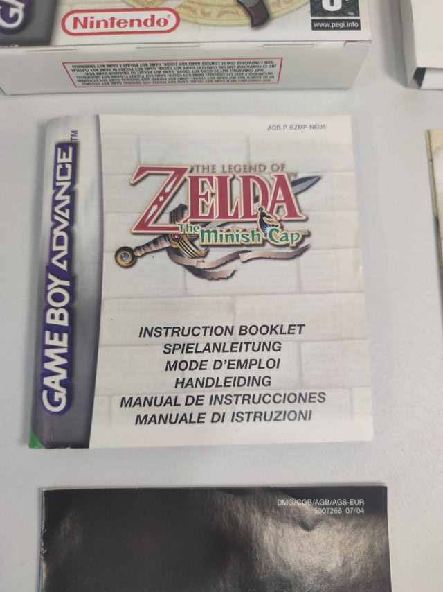 The Legend of Zelda The Minish Cap GBA