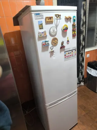 Nevera blanca Pago en persona