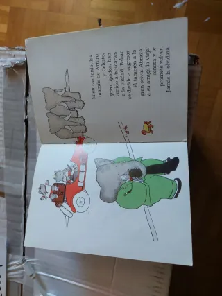 Historia de babar el pequeño elefante