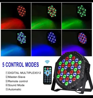 Foco 36 LED para discoteca y escenario Nuevo
