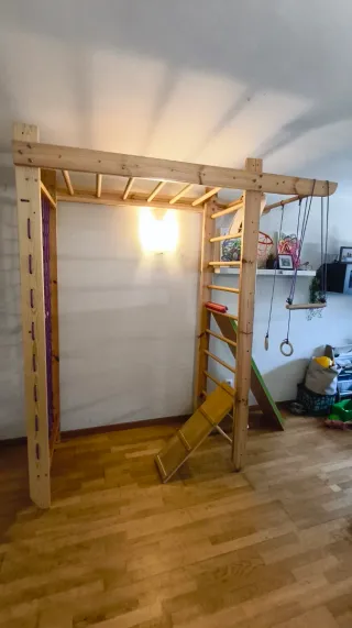 Parque de Madera Montessori - Gimnasio infantil