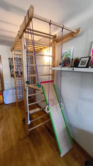 Parque de Madera Montessori - Gimnasio infantil