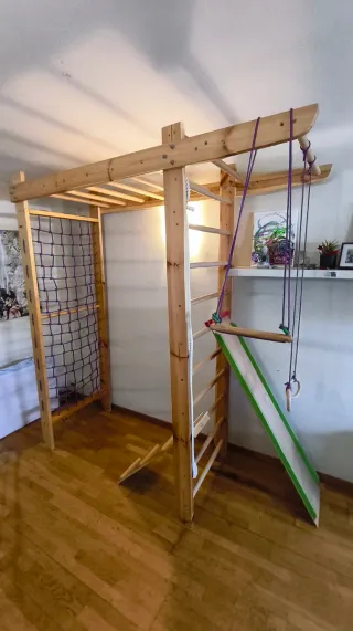 Parque de Madera Montessori - Gimnasio infantil