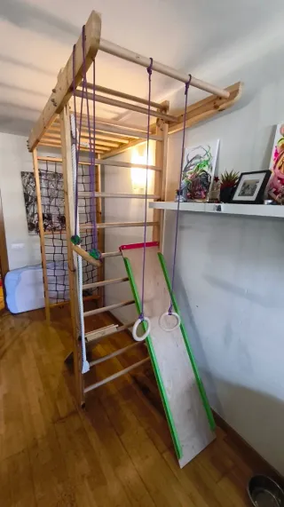 Parque de Madera Montessori - Gimnasio infantil