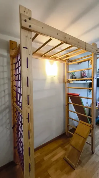 Parque de Madera Montessori - Gimnasio infantil