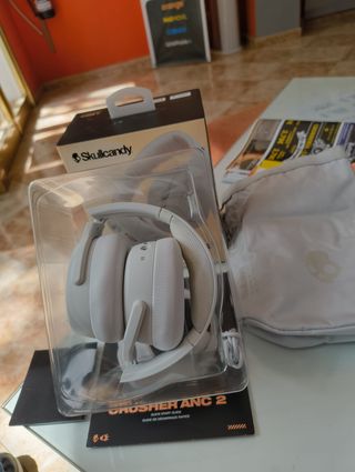 Skullcandy Crusher ANC 2 Inalámbricos Gris/Blanco