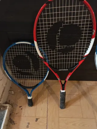 Set di 4 racchette da tennis e padel