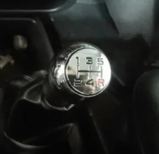 Pomo palanca metal Peugeot Citroen 5 vel.