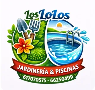 Trabajo de jardinería y mantenimiento de piscinas.