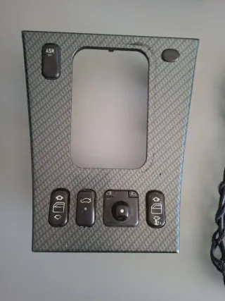 Botonera Mercedes CLK 230 Carbono