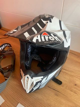 Casco y gafas Airoh