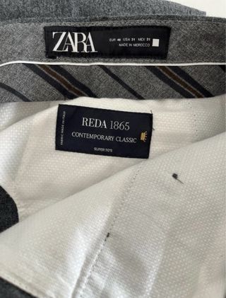 Pantaloni Zara 100% Lana EUR 40